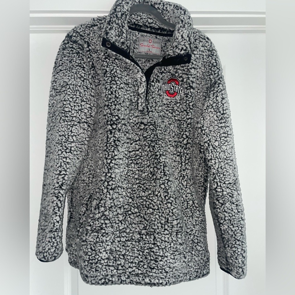 OHIO STATE FLEECE PULLOVER